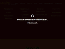 Tablet Screenshot of moghulindian.com